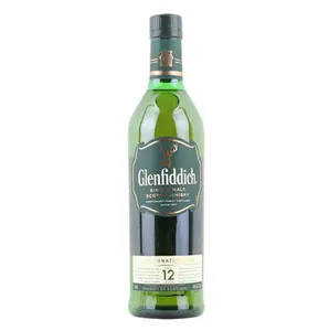 Originele Glenfiddich Scotch Whisky Alle Jaren/Glenfiddich 12 Jaar Oude Single Malt Blended Scotch Whisky Te Koop