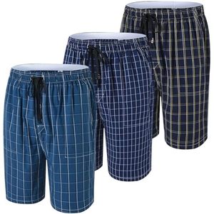 Pantalon de pyjama décontracté ample et respirant pour homme, taille mi-haute, anti-plis, en tissu non tissé, idéal pour l'été et la maison, grande taille - Product Image 1