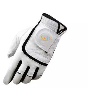 Gant de golf Gants de golf réglables Fermeture à la main Sport Peau de mouton Pièce blanche Gants de golf pour hommes et femmes - Product Image 5