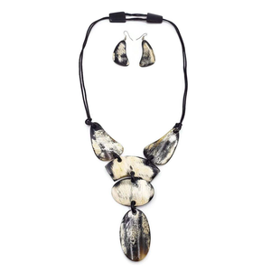 Collar de Cuerno de Búfalo Pulido Ecológico de Primera Calidad, Joyería de Boda de Cuerno Natural, Precio al por Mayor - Product Image 4