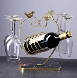 Porte-vin vintage en fil d'argent. Présentation classique de bouteilles sur table. Disponible à prix de gros. - Product Image 6