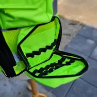 Gilet de sécurité réfléchissant pour hommes et femmes Gilets unisexes résistants à l'eau légers et haute visibilité pour hommes et femmes