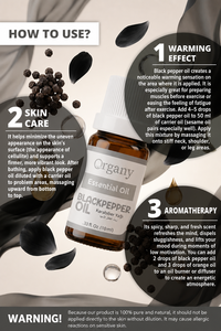 Aceite Esencial de Pimienta Negra 100% Puro y Natural, Piper Nigrum, Destilado al Vapor, Venta al Por Mayor, Marca Privada OEM para Masajes y Cuidado Muscular - Product Image 5