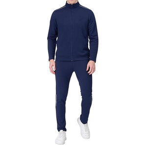 Survêtement pour homme pour les entraînements tissu léger avec coutures de qualité supérieure et motif athlétique moderne pour un usage quotidien - Product Image 1