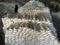 Tapis de fibres de verre hachées blanches décoratives pour l'intérieur, pour moulage, tissu de fibre de verre, armature, moules à plâtre et film.