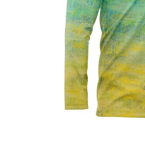 Sudadera con Capucha de Manga Larga para Hombre, Color Degradado, Secado Rápido, UPF 50, para Pesca y Actividades al Aire Libre, Estampada, de Poliéster - Product Image 2