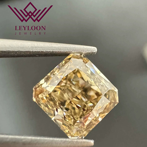 Diamante Naturale Certificato Radiant 1.52ct Fancy Dark Yellowish Brown VS1 per Creazione di Gioielli di Leyloon Jewelry - Product Image 1