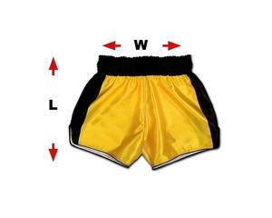 Shorts de Muay Thai pour hommes sur mesure, taille plus, coupe ample, taille élastique, vêtements de sport, shorts MMA lavés pour adultes, pour les arts martiaux - Product Image 2
