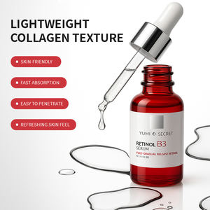 OEM özelleştirilmiş cilt bakım ürünleri Retinol + c vitamini antioksidan anti-kırışıklık nemlendirici canlandırıcı yüz serumu - Product Image 3