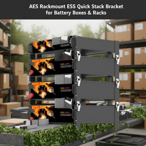 Soporte de Montaje en Rack AES Quick Stack para Cajas de Baterías y Racks - Product Image 3