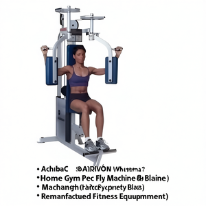 เครื่องออกกำลังกายแบบ Pec Fly สำหรับฝึกความแข็งแรงของกล้ามเนื้อหน้าอกส่วนบน รุ่นใหม่ ผลิตจากเหล็ก เหมาะสำหรับทุกเพศ - Product Image 3