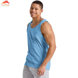 2025 nuevo diseño personalizado camisetas sin mangas de alta calidad para hombres precio al por mayor camisetas sin mangas de tendencia para hombres - Product Image 6