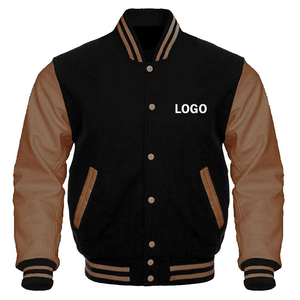 Chaqueta Varsity de alta calidad Chaquetas Varsity Letterman de calidad superior Nombres de equipos personalizados Chaquetas Varsity Letterman bordadas - Product Image 4