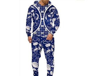 Survêtement imprimé par sublimation pour hommes, léger, de qualité supérieure, matériau durable, respirant, séchage rapide, respectueux de l'environnement, manches longues - Product Image 3