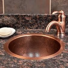 Lavabos de cobre de diseño que combinan resistencia, belleza, artesanía y autenticidad para uso en decoración de interiores de alta calidad. - Product Image 5