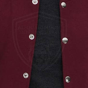 Chaqueta con estilo Letterman de alta calidad para hombre con cuello alto de diseño único para invierno - Product Image 4