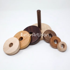 Juguete de Madera DIY de 10 Pisos para Actividades Cognitivas Montessori, Juego Educativo para el Desarrollo del Pensamiento y Competencia en Niños - Product Image 2