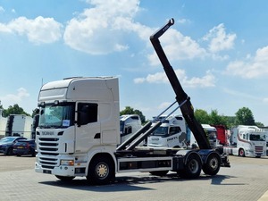 Mejor envío 2010 NIA R440 TOPLINE Euro 6 6X2*4 Transmisión automática Camión de combustible diésel Gancho Elevador Camión volquete de nueva condición - Product Image 2