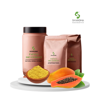 Poudre d'extrait de papaye sauvage naturelle pure de qualité supérieure 100% de qualité cosmétique pour les soins de la peau, les remèdes naturels, les formulations de l'industrie alimentaire