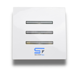 SCHARTEC Roller Shutter wireless <b>wall</b> <b>switch</b> with battery CE approved remote control Tubular Motor Rolling Shutter transmitter - Product Image 2