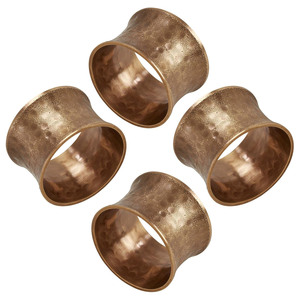 Meilleure qualité en acier inoxydable rond de serviette luxe fer fête mariage table à manger tous les jours réunions de famille ambiance style de vie - Product Image 4