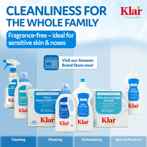 KLAR RTS 3 Eco Sensitive Efficient Bathroom <b>Cleaner</b> Liquid 500ml Fragrance Free Stain Removal <b>Limescale</b> Soap Residue Dirt Vegan - Product Image 6