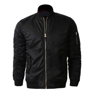Chaqueta bomber unisex con logotipo personalizado para hombre, ligera, de moda, ideal para el estilo urbano. - Product Image 3