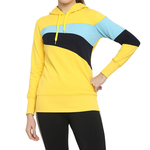 Nouveau design tendance, sweat-shirt à manches longues, coupe ajustée, décontracté, uni, en coton, tissu polaire, sweat-shirt pour filles, coupe classique - Product Image 4