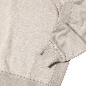 Sudaderas con Capucha Gruesas y Pesadas para Hombre, Cuello Alto Simulado, Personalizadas, Acolchadas, Invierno, Teñido Digital Liso, 100% Algodón, Felpa para Fabricante OEM - Product Image 4