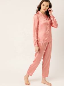 Conjunto de pijama de punto informal para mujer, ropa de dormir de talla grande, cómoda y personalizada, nueva moda, 2022 - Product Image 2