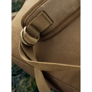 Heritage Custom Waxed <b>Canvas</b> <b>Backpack</b> for Promotional Merchandising - Product Image 5