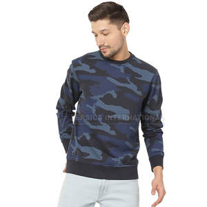 เสื้อสเวตเตอร์คอกลมสำหรับผู้ชายแบบคลาสสิกเสื้อสวมหัวแบบลำลองผ้าคอตตอนเนื้อนุ่มทนทานเสื้อสเวตเชิ้ตโอเวอร์ไซส์ทันสมัยสำหรับผู้ชาย - Product Image 1