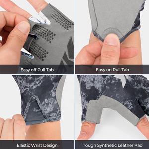 Wholesale Breathable Non-Slip Fishing <b>Gloves</b> Handmade Hot Sale Comfortable Fishing <b>Gloves</b> For Men's Made By Pakistan - Product Image 4