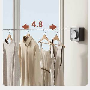 Meilleurs crochets de <span class=keywords><strong>corde</strong></span> vêtements invisibles africains <span class=keywords><strong>corde</strong></span> à <span class=keywords><strong>linge</strong></span> pliante en acier inoxydable rétractable cachée murale rétractable - Product Image 3