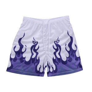 Vente en gros de shorts en maille Streetwear | Shorts baggy hip hop pour hommes avec logo personnalisé | Fournisseur de vêtements de mode d'été à séchage rapide respirant - Product Image 4
