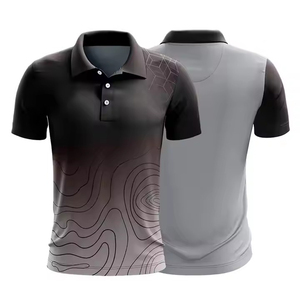 Polos 100% Polyester Tissu Fait Hommes Sublimation Polo Chemise Direct Usine Vente Hommes Sublimation Polo Chemise OEM Service - Product Image 6