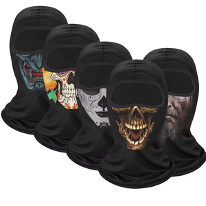 Custom Logo Print Striped Common <b>Ski</b> One-hole Full Face <b>Balaclava</b> Unisex Adjustable High Quality Multi-function Wholesale - Product Image 6