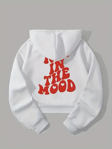 Sweat à capuche en molleton de coton épais pour hommes pull surdimensionné vêtements décontractés sweats hiver col à capuche personnalisable vente en gros - Product Image 4