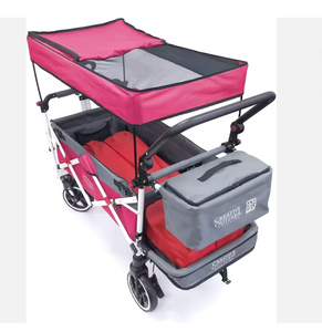 Cochecito de Bebé con Capota de Algodón, el Mejor Diseño, Plegable, Portátil, para Recién Nacidos, con Función de Empuje y Arrastre, Entrega Rápida - Product Image 1