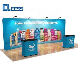 Stand de Exhibición Portátil de 10x20 con Fondo de Tela Tensada de 3x6m para Ferias Comerciales - Product Image 1