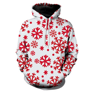 Sudadera con Capucha Navideña Impresa en 3D con Cremallera, Diseño Más Reciente, Gran Venta, Alta Calidad, Sin Pedido Mínimo - Product Image 3