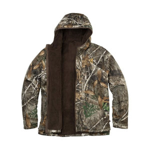 Chaqueta de Caza con Camuflaje Personalizado, Impermeable, Cortavientos, con Forro Polar Silencioso, con Capucha, para Invierno, Ropa Táctica para Exteriores - Product Image 5