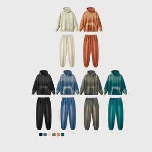 Survêtements mi-lourds respirants personnalisés pour femmes, 100 % coton, pull à motif uni, service OEM ODM d'été en gros - Product Image 1