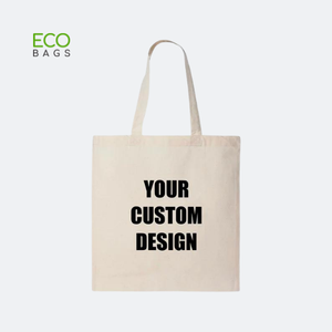 Bolso de hombro de tamaño mediano moderno de lona de algodón orgánico con logotipo impreso personalizado regalo de carta Multicolor reutilizable ecológico - Product Image 4