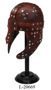 Exportateur et fournisseur de casque d'armure en cuir véritable Collection médiévale vintage par fabricant indien - Product Image 4