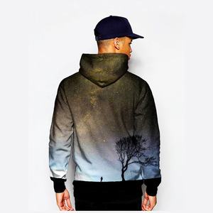 Ropa de calle de gran tamaño para Hombre Sudaderas con capucha personalizadas de alta calidad 100% algodón peso pesado con impresión de logotipo para otoño - Product Image 5