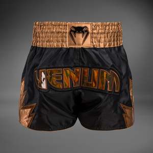 Premium Satin Muay Thai Sportswear Fight Shorts - Product Image 1