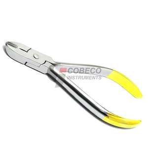 Alicates de ortodoncia con punta de rodillo para ligaduras, diseño de acero inoxidable, a la venta - Product Image 3