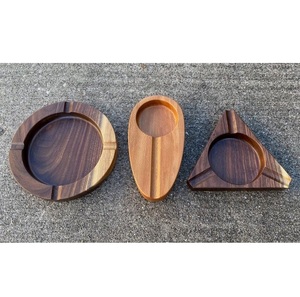 Cenicero Redondo de Madera Estilo Americano Hecho a Mano Ecológico con Tapa para Uso en el Hogar, Hoteles y Restaurantes - Precio de Fábrica - Product Image 5