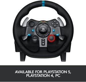 Volant de course Logi=_tech G29 Driving Force neuf, avec levier de vitesses Driving Force, pour PS3 et PS4 - Product Image 2